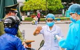 [ẢNH] Cận cảnh công tác kiểm soát ở bệnh viện Bạch Mai